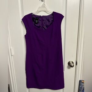 New Directions Vibrant Purple work business Dress size 8